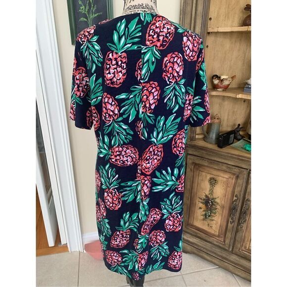 Draper James Pineapple Print Dress - Picture 2 of 6